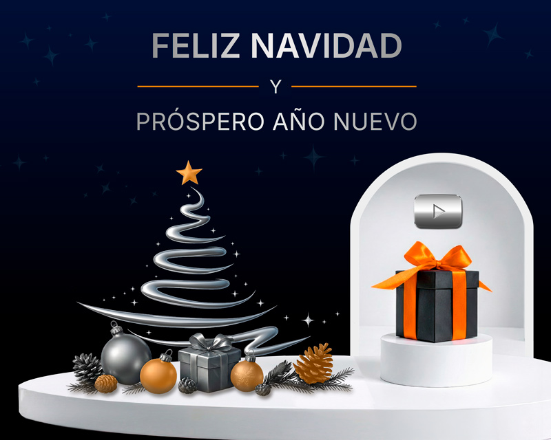 FELIZ NAVIDAD Y PRÓSPERO AÑO NUEVO